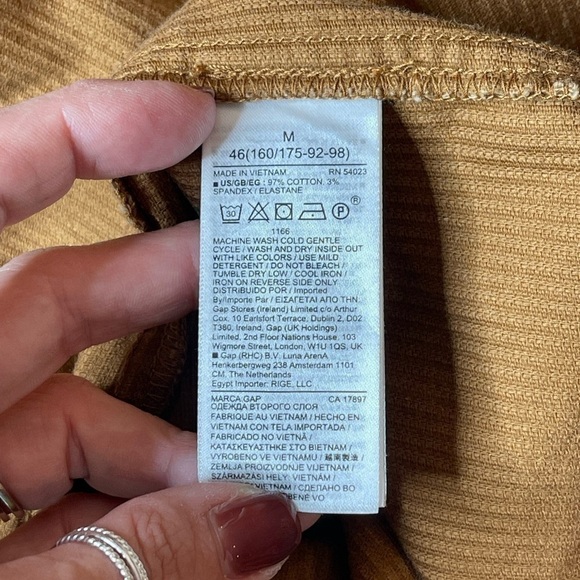 GAP Corduroy Shirts Long Sleeve Button Down Wide-Ribbed Cotton Jacket Shacket - Picture 14 of 15